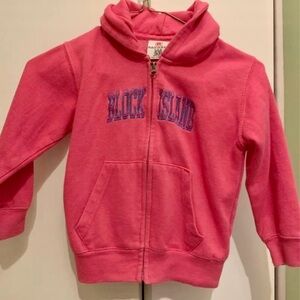Ragwear pink blue Block Island Rhode Island full zippered…